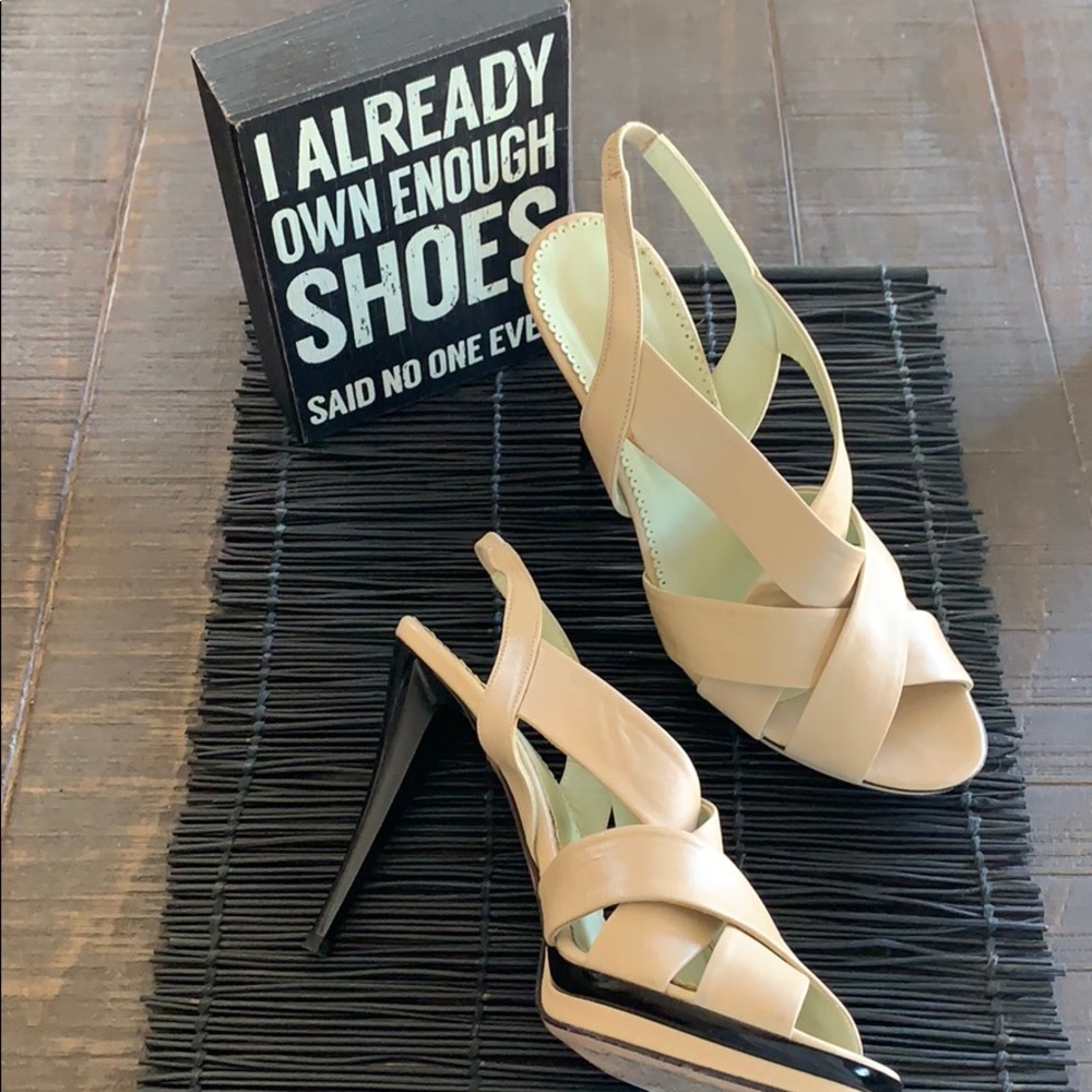 Versani 4 1/2 inch high heels,
